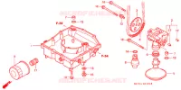 POMPE A HUILE pour Honda VFR 800 INTERCEPTOR de 2002