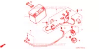 BATTERIE pour Honda VFR 800 INTERCEPTOR de 2003