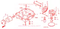 POMPE A HUILE pour Honda VFR 800 de 2004