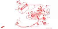 BATTERIE pour Honda VFR 800 INTERCEPTOR de 2009