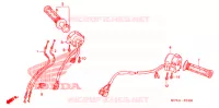 COMMODO   LEVIER   CABLE pour Honda VFR 800 INTERCEPTOR de 2009