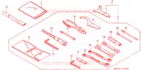 OUTIL pour Honda VFR 800 INTERCEPTOR ABS de 2002
