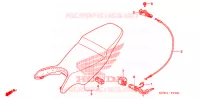 SELLE pour Honda VFR 800 INTERCEPTOR ABS de 2008