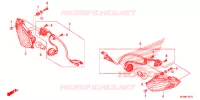 CLIGNOTANT AVANT pour Honda VFR 800 INTERCEPTOR de 2014