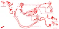 COMMODO   LEVIER   CABLE pour Honda VFR 800 INTERCEPTOR de 2014