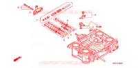 CORPS DE PAPILLON (PIECES CONSTITUTIVES) pour Honda VFR 800 With speed warning light de 2000