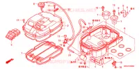 FILTRE A AIR pour Honda VFR 800 With speed warning light de 2000