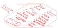 OUTIL pour Honda VFR 800 With speed warning light de 2000