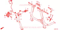 BEQUILLE pour Honda CROSSRUNNER 800 de 2016
