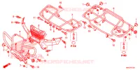 SUPPORT pour Honda FOURTRAX 500 FOREMAN 4X4 de 2016