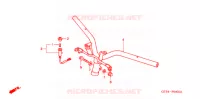 GUIDON pour Honda 50 METROPOLITAN de 2004