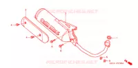 SILENCIEUX D'ECHAPPEMENT pour Honda 50 METROPOLITAN 2 SPECIAL de 2004