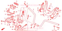 GUIDON   CARENAGE pour Honda REFLEX 250 ABS de 2001