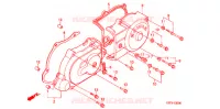 COUVERCLE GAUCHE pour Honda SA 50 ELITE SR de 2001