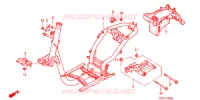 CADRE pour Honda SA 50 ELITE S de 2001