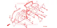 COUVERCLE GAUCHE pour Honda SA 50 ELITE S de 2001