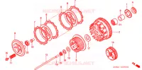 EMBRAYAGE pour Honda VT 1100 SHADOW C2 SABRE de 2003