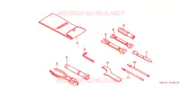 OUTIL pour Honda VT 1100 SHADOW C2 SABRE de 2003