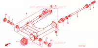 BRAS OSCILLANT pour Honda VT 1100 SHADOW American Classic Edition de 1999