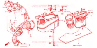 FILTRE A AIR pour Honda VT 1100 SHADOW de 1987