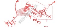 ETRIER DE FREIN ARRIERE (ABS) pour Honda VT 1300 STATELINE ABS RED de 2010