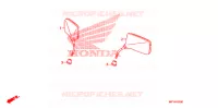 RETROVISEUR pour Honda VT 1300 STATELINE ABS de 2011