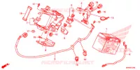 BATTERIE pour Honda VT 1300 STATELINE ABS BLACK de 2013