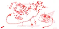 BATTERIE pour Honda VT 1300 C STATELINE de 2012