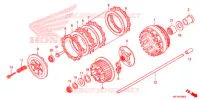 EMBRAYAGE pour Honda VT 1300 C STATELINE de 2012
