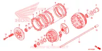EMBRAYAGE pour Honda VT 1300 C STATELINE de 2012