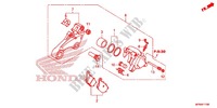 ETRIER DE FREIN ARRIERE (VT1300CR/CS/CT/CX) pour Honda VT 1300 STATELINE de 2013