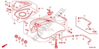RESERVOIR A CARBURANT (VT1300CRA/CR/CSA/CS/CTA/CT) pour Honda VT 1300 STATELINE de 2013