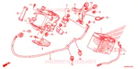 BATTERIE pour Honda VT 1300 STATELINE de 2015