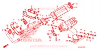 SILENCIEUX D'ECHAPPEMENT pour Honda VT 1300 SABRE de 2010