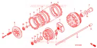 EMBRAYAGE pour Honda VT 1300 SABRE ABS de 2010
