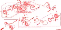 CLIGNOTANT pour Honda VT 1300 INTERSTATE de 2010