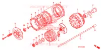 EMBRAYAGE pour Honda VT 1300 INTERSTATE ABS de 2011