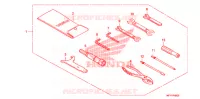 OUTIL pour Honda VT 1300 INTERSTATE ABS RED de 2011