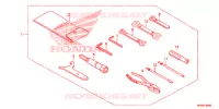 OUTIL pour Honda VT 1300 INTERSTATE ABS de 2013