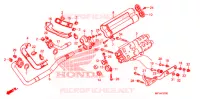 SILENCIEUX D'ECHAPPEMENT pour Honda VT 1300 INTERSTATE de 2011