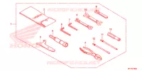 OUTIL pour Honda VT 1300 INTERSTATE de 2012