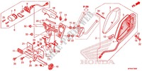 FEU ARRIERE   ECLAIRAGE DE PLAQUE (VT1300CRA/CR/CTA/CT) pour Honda VT 1300 INTERSTATE de 2013