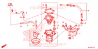 POMPE A ESSENCE pour Honda VT 1300 C FURY ABS de 2016