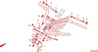 GUIDON   TE DE FOURCHE pour Honda VT 1300 C FURY de 2011