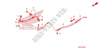 DURITES DE FREIN (VT1300CX) pour Honda VT 1300 C FURY de 2012