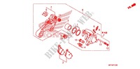 ETRIER DE FREIN ARRIERE (VT1300CX) pour Honda VT 1300 C FURY de 2012