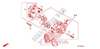 ETRIER DE FREIN AVANT (VT1300CX) pour Honda VT 1300 C FURY de 2012