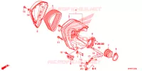 FILTRE A AIR pour Honda VT 1300 C FURY de 2015