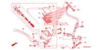 MAITRE CYLINDRE DE FREIN AVANT pour Honda SHADOW VT 750 SPIRIT de 2008