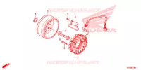 ALTERNATEUR pour Honda SHADOW VT 750 PHANTOM de 2011